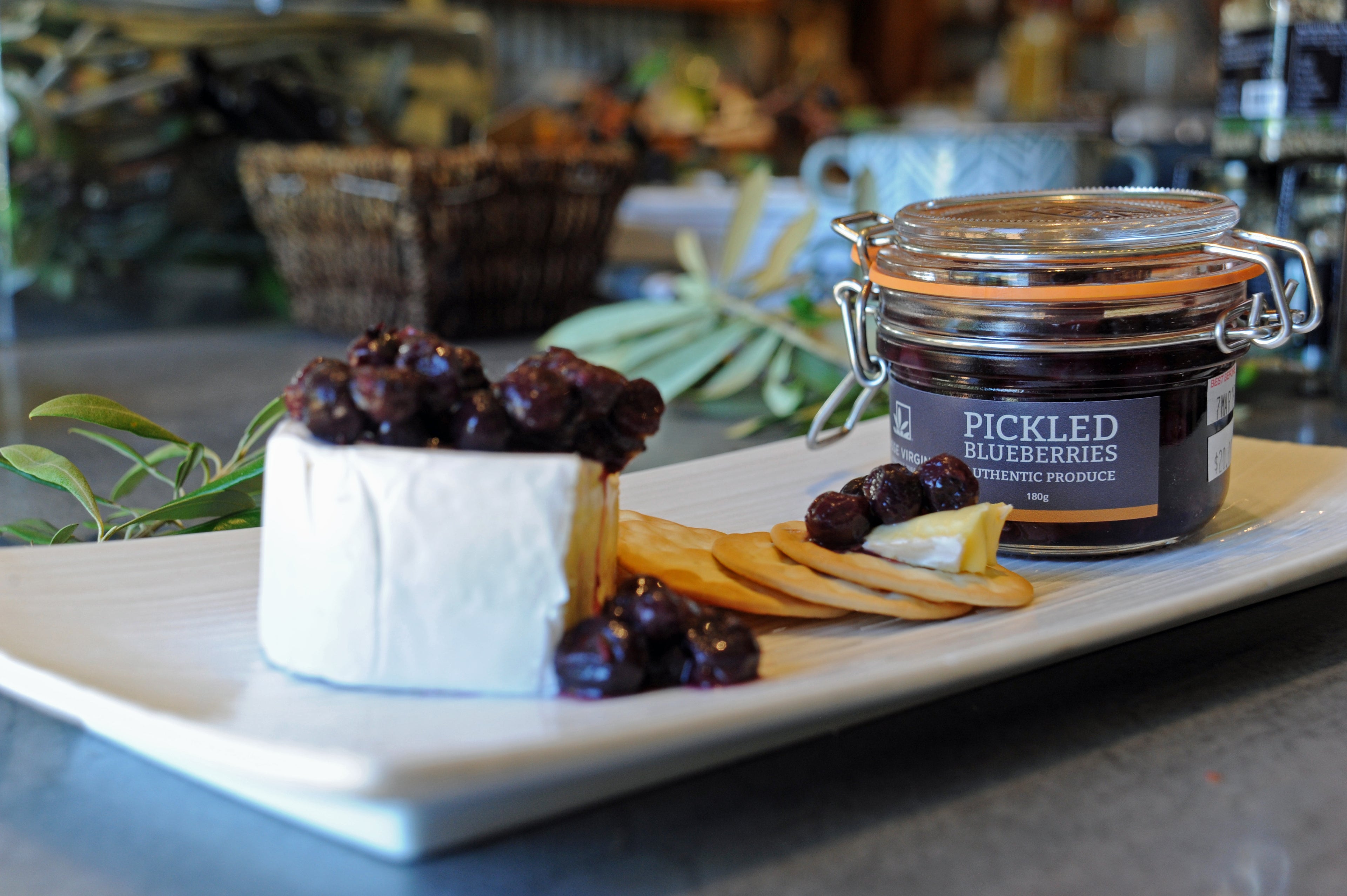 Pickled Blueberries