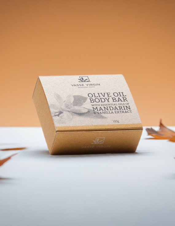 Mandarin & Vanilla Boxed Body Bar