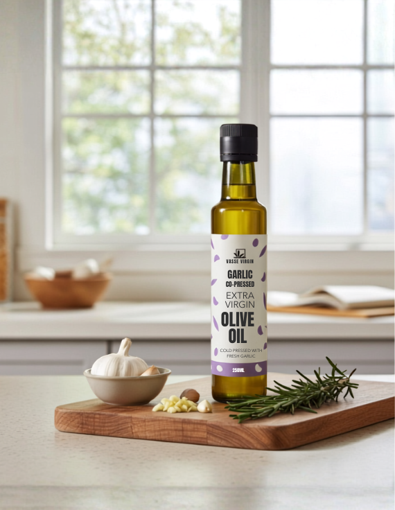 Garlic Co-Pressed Extra Virgin Olive Oil