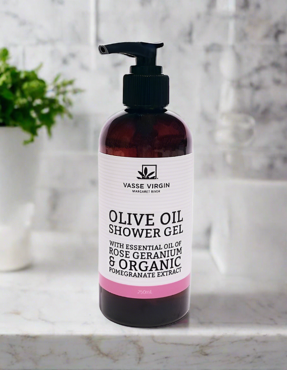 Rose Geranium & Pomegranate Shower Gel