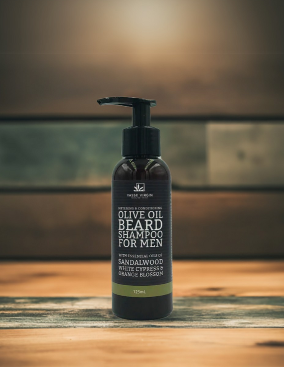 Sandalwood, White Cypress & Orange Blossom Beard Shampoo