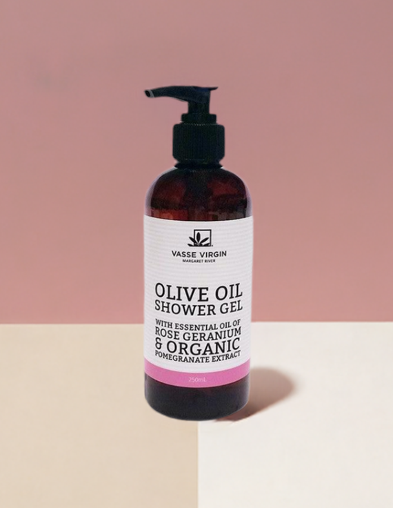 Rose Geranium & Pomegranate Shower Gel