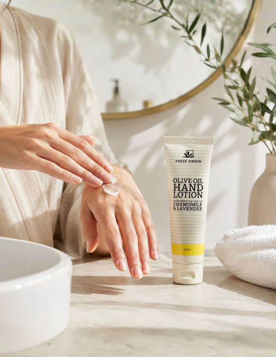 Chamomile & Lavender Hand Lotion Tube