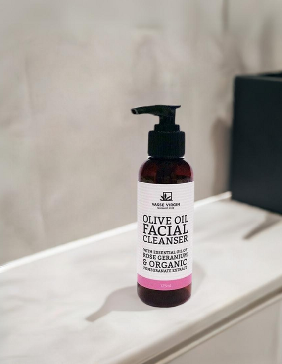 Rose Geranium & Pomegranate Facial Cleanser