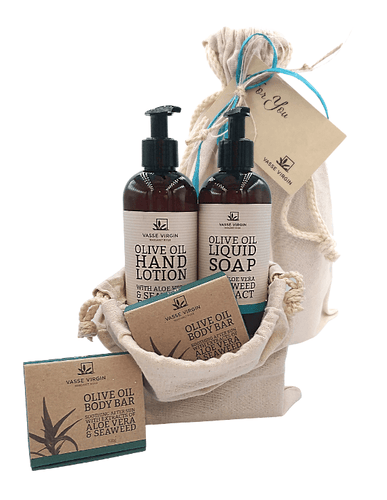 Aloe Vera & Seaweed Hand Care Gift Pack - Vasse Virgin