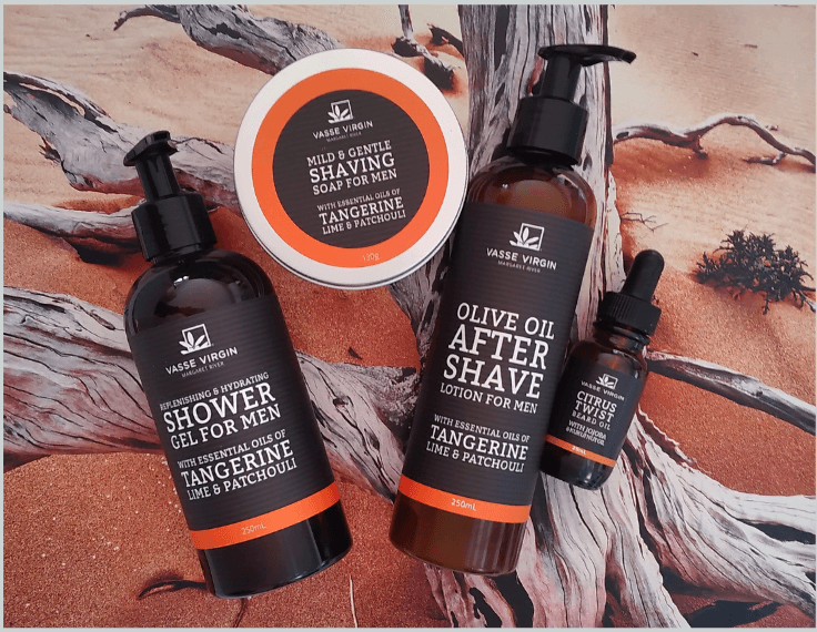 Citrus Twist Mens Bearded Deluxe Gift Pack - Vasse Virgin