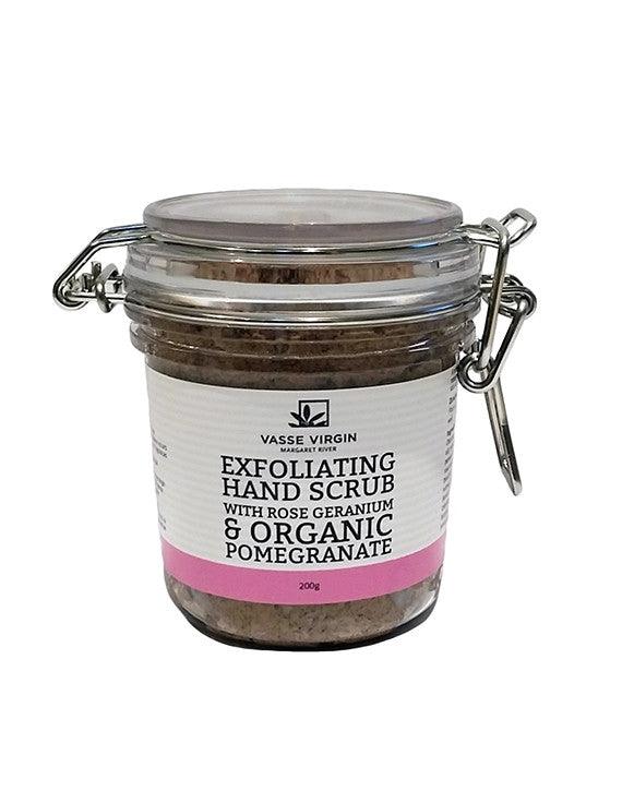 Rose Geranium & Pomegranate Hand Scrub