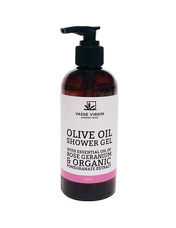 Rose Geranium Pomegranate Shower Gel
