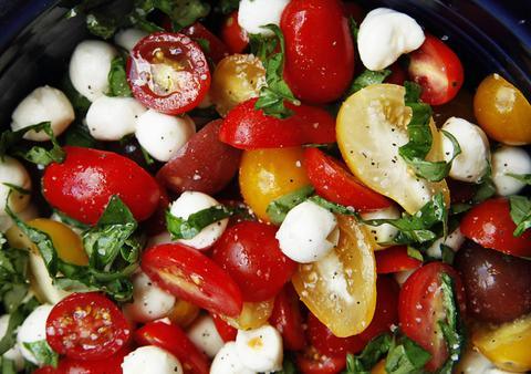 Tomato and Olive Salad - Vasse Virgin