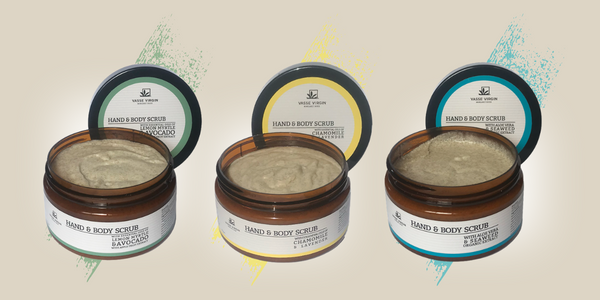 Product Launch: New Hand & Body Scrub Scents