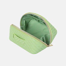 Load image into Gallery viewer, Tonic Small Beauty Bag - Herringbone Pistachio
