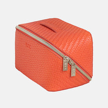 Load image into Gallery viewer, Tonic Medium Beauty Bag - Herringbone Tangerine
