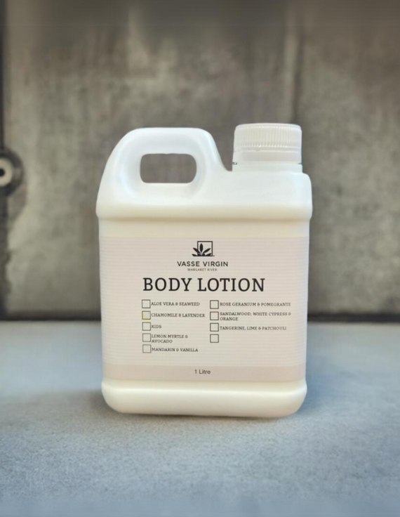 Bulk Body Lotion 1 Litre