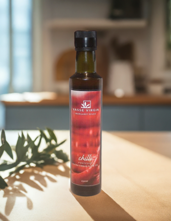 Chilli Pressed Extra Virgin Olive Oil 250ml