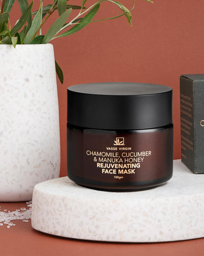 Chamomile, Cucumber &amp; Manuka Honey Rejuvenating Face Mask