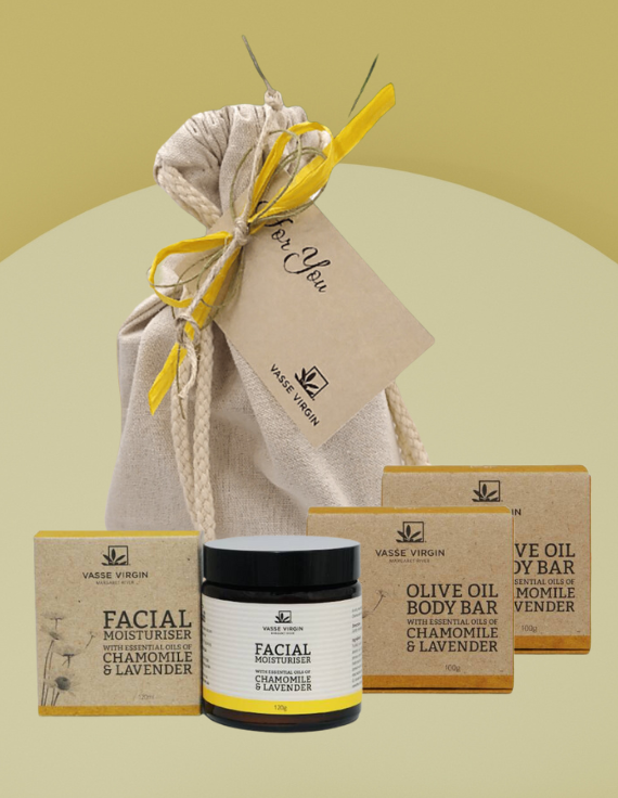 Chamomile & Lavender Face and Body Gift Pack
