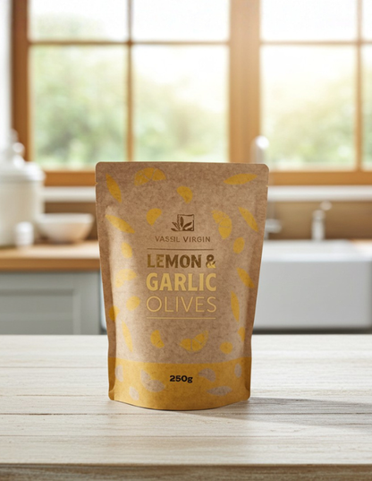 Lemon and Garlic Olives 250g