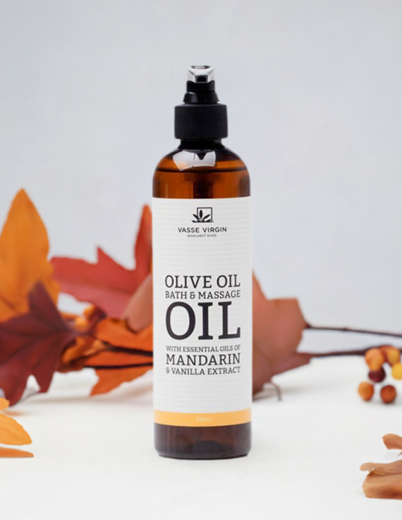 Mandarin &amp; Vanilla Bath and Massage Oil 250ml