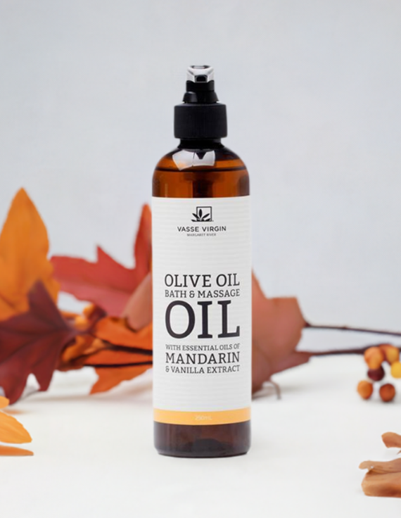 Mandarin & Vanilla Bath and Massage Oil 250ml
