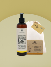 Load image into Gallery viewer, Chamomile &amp; Lavender Lotion and Soap Gift Pack
