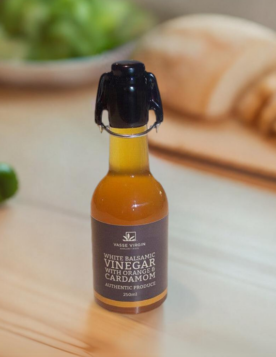 White Balsamic, Orange & Cardamom Dressing