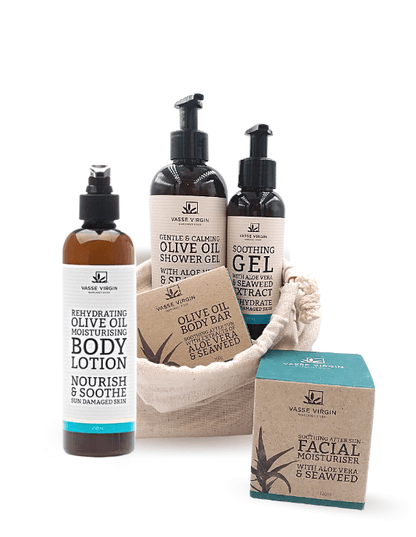 Aloe Vera &amp; Seaweed Sun Lovers Gift Pack - Vasse Virgin