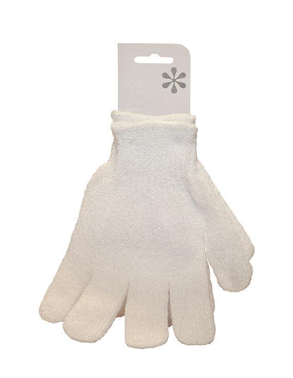 White Exfoliating Glove