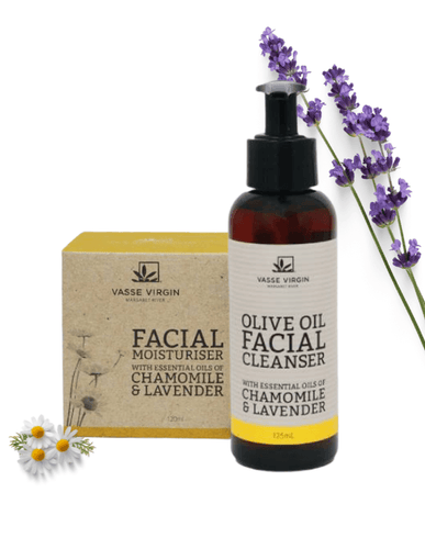 Chamomile & Lavender Face Care Bundle - Vasse Virgin