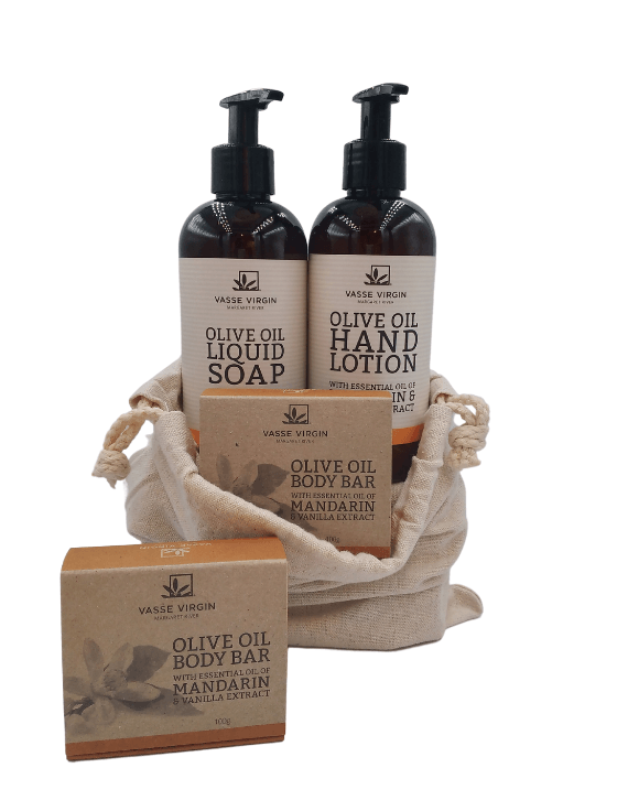 Mandarin &amp; Vanilla Hand Care Gift Pack - Vasse Virgin