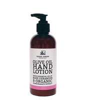 Load image into Gallery viewer, Rose Geranium Pomegranate Hand Lotion
