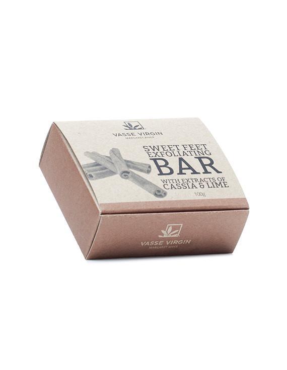 Sweet Feet Boxed Body Bar 100g - Vasse Virgin