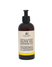 Load image into Gallery viewer, Gentle Chemical Free Shower Gel with Essential Oils of Chamomile &amp; Lavender - Vasse Virgin
