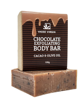Load image into Gallery viewer, Chocolate Exfoliating Boxed Body Bar 100g
