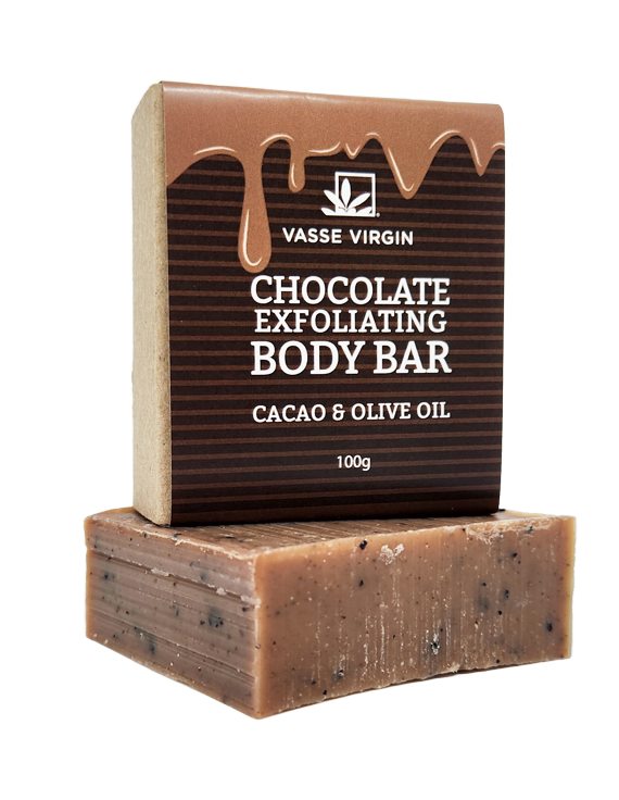 Chocolate Exfoliating Boxed Body Bar 100g