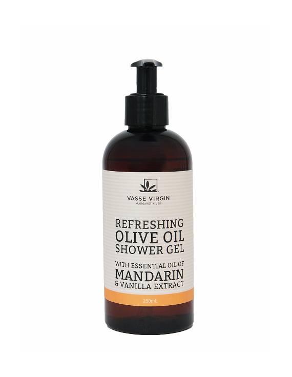 Mandarin &amp; Vanilla Shower Gel 250ml - Vasse Virgin